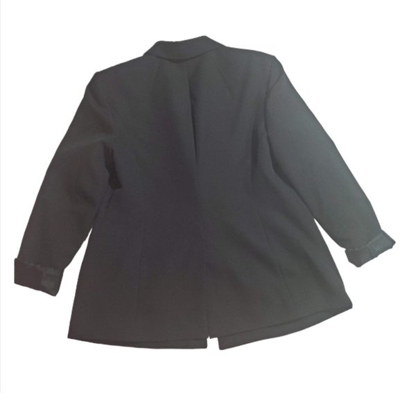 INC International Concepts Dinner Jacket Blazer, Large, Black - Picture 2 of 3